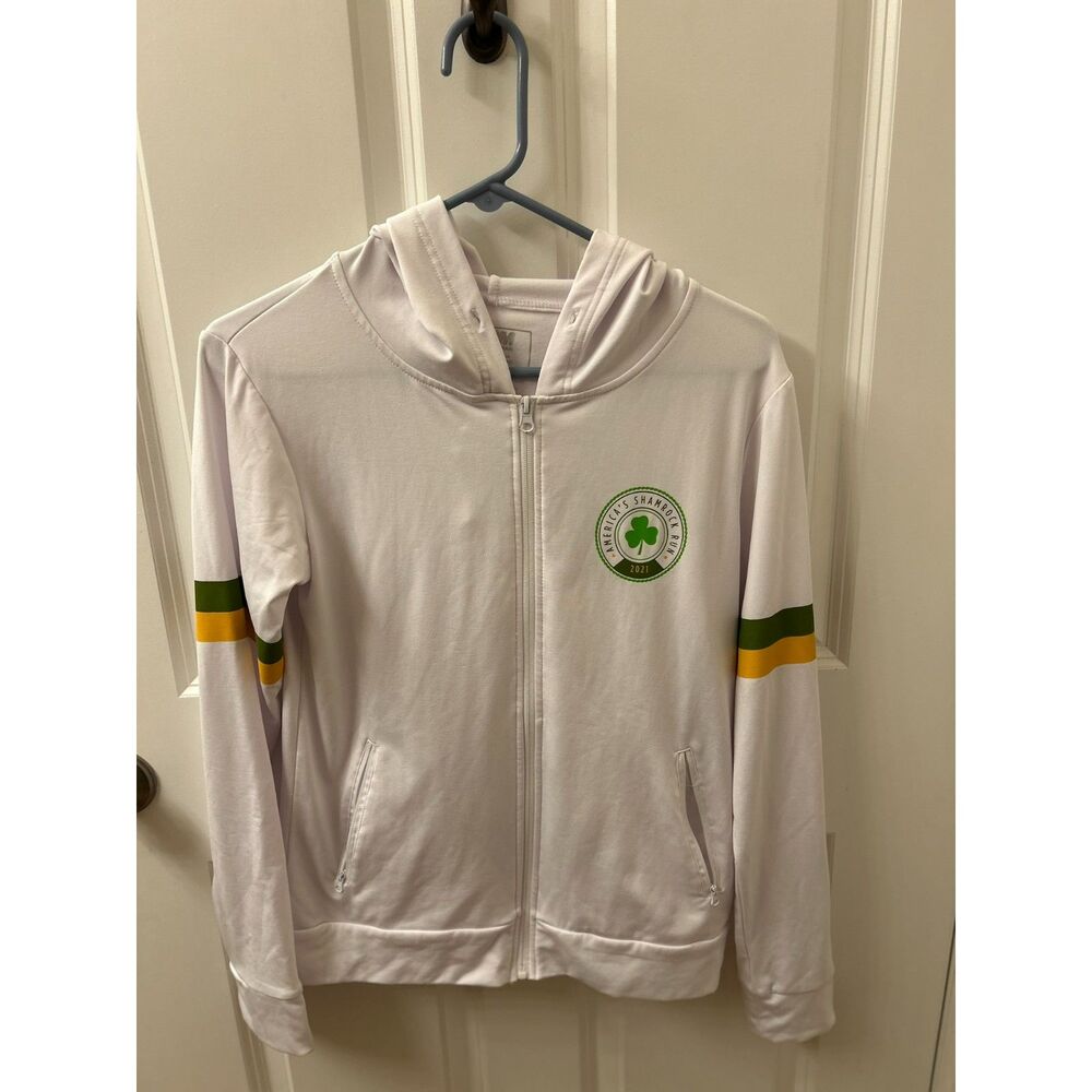 Women's Running Man Small Lightweight Comfortable America's Shamrock 2021 Hoodie